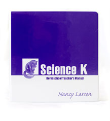 Science K Homeschool Teacher's Manual w/Photo Cards